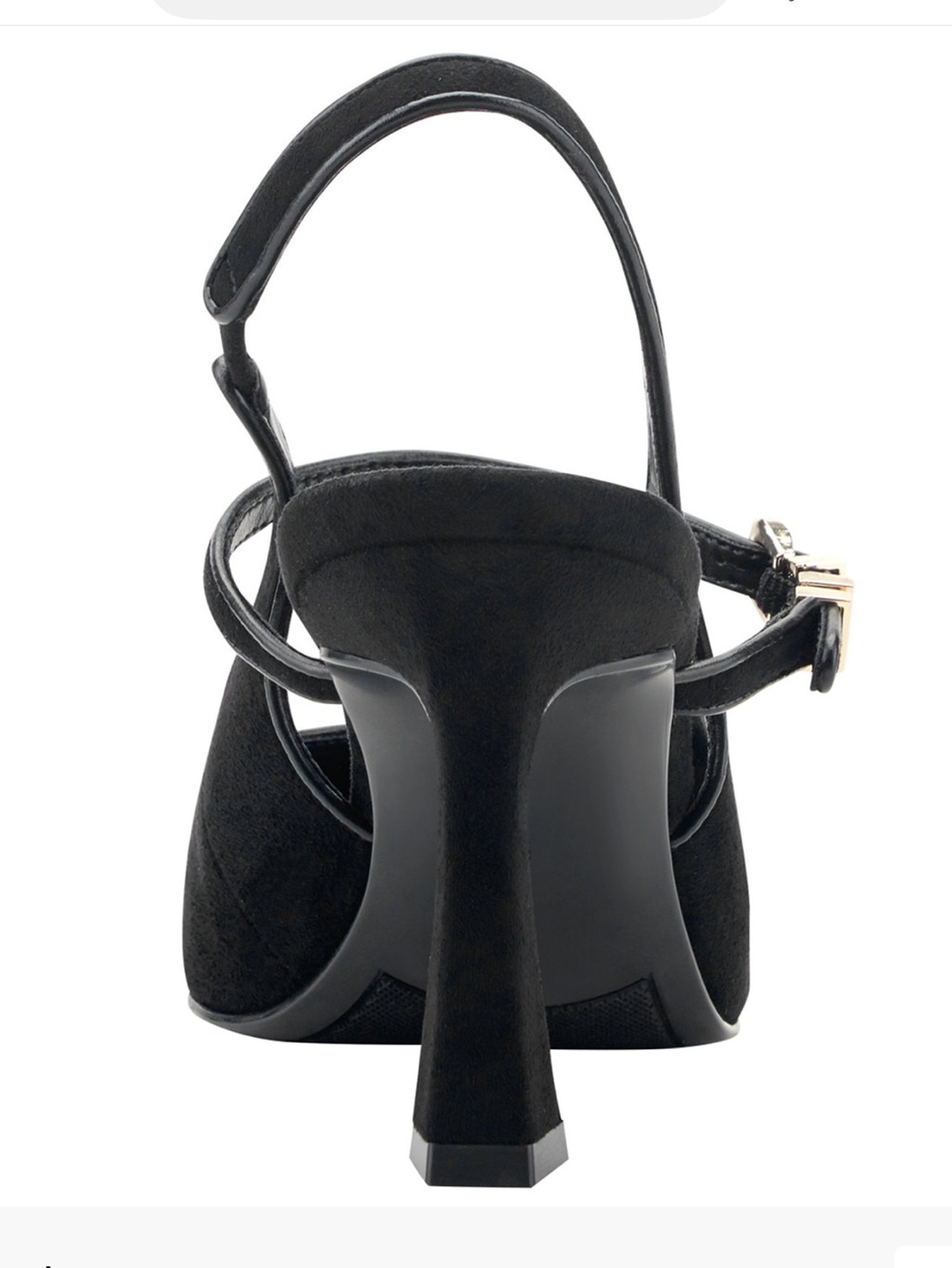 Marc Fisher Cavaler Mary Jane Slingback Pumps Black 7.5 NWT - Picture 3 of 5